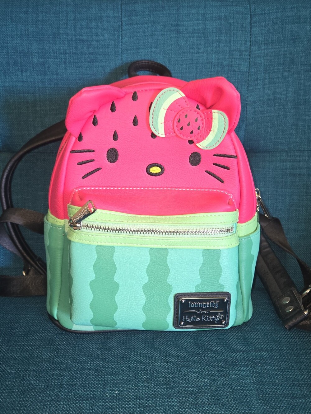 Loungefly Hello Kitty Watermelon Mini Backpack
